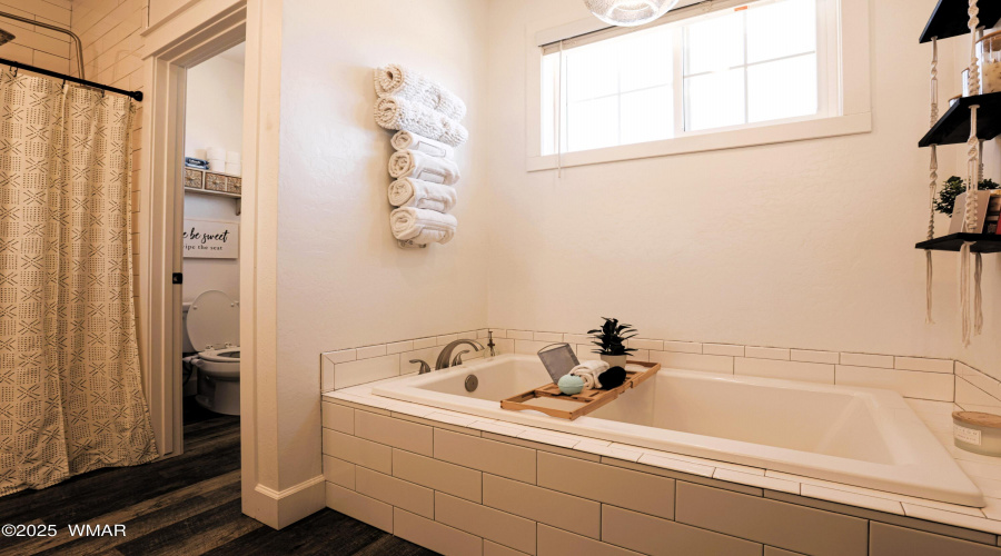 Master Bath Tub - Vanity Behind