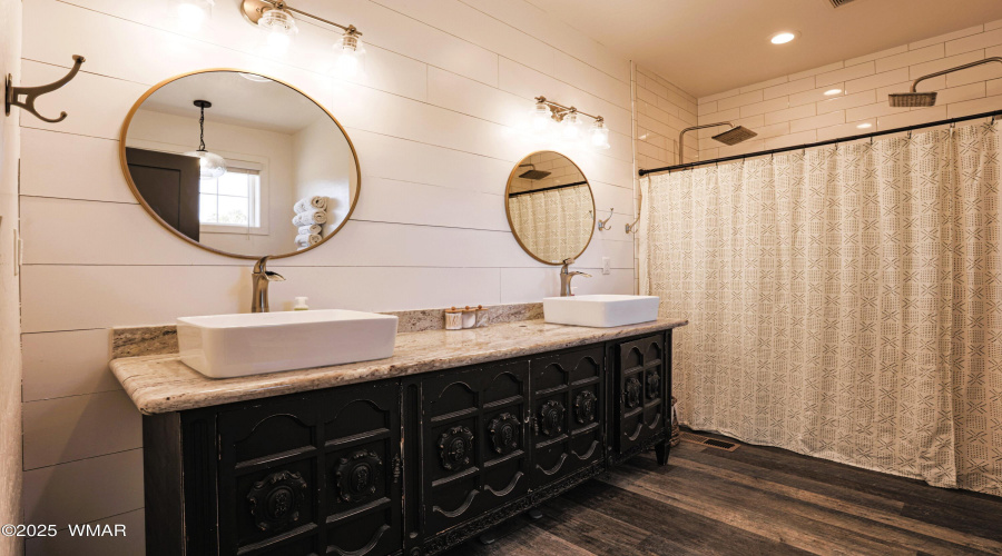 Master Bath Vanity & Shower