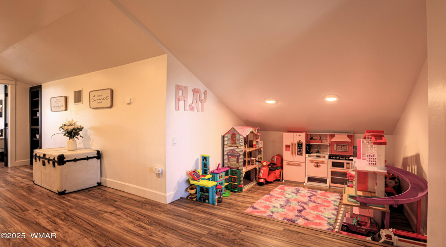 Upstairs Book Nook/Play Area