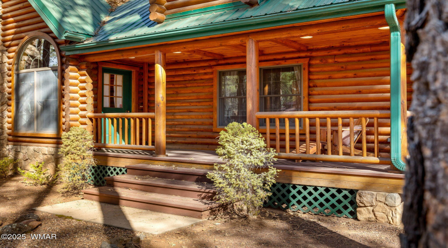 Main house porch