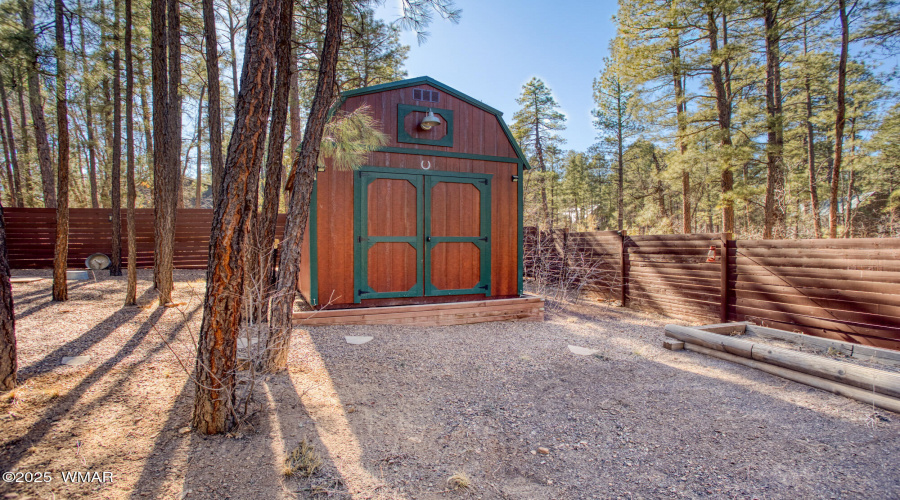 Well-Placed Shed