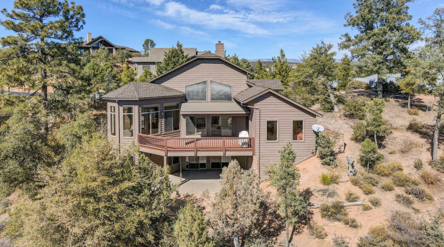 Aerial View Back of House C