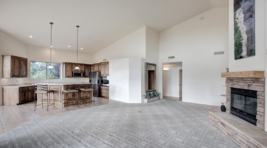 Living Room - Kitchen