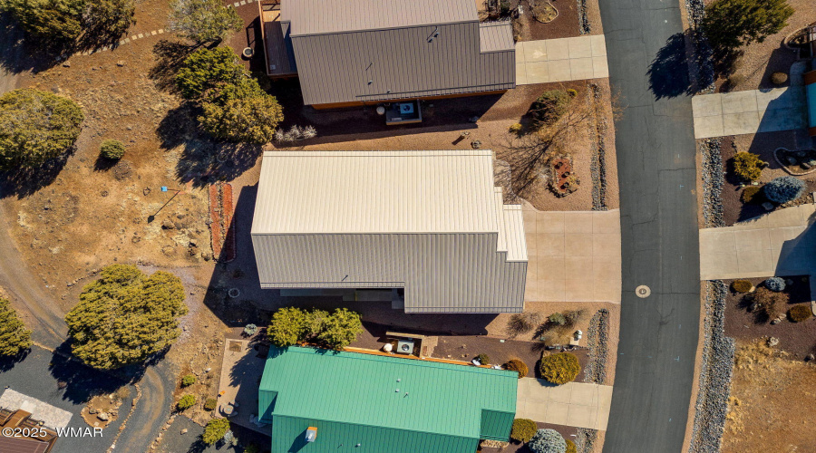 Aerial View of Home & Neighbors