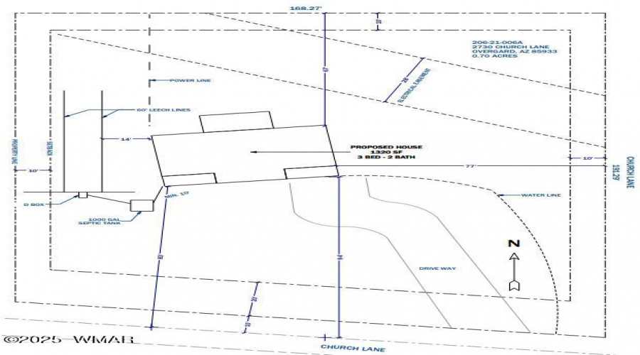 2730 Church Lane Site Plan