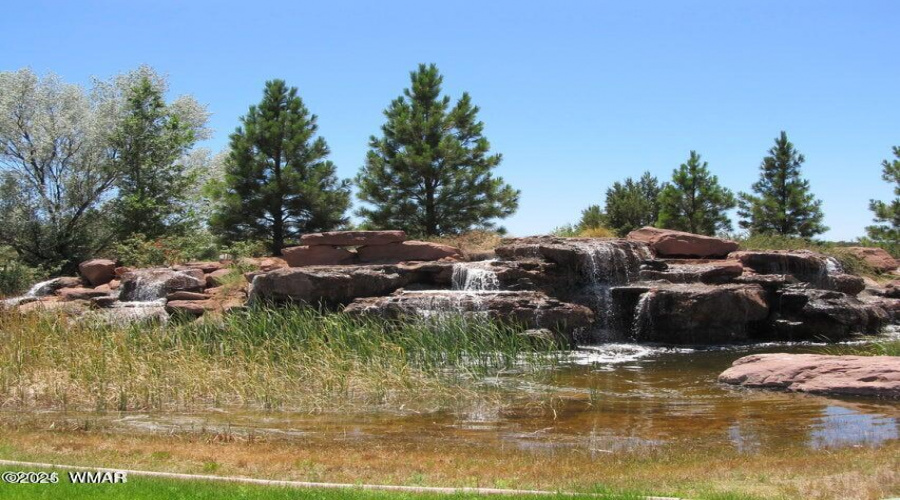 Water Feature at Entry