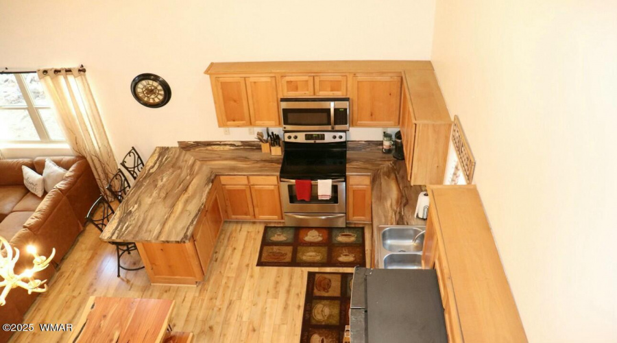 Kitchen view from Loft