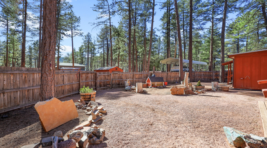 Fenced Backyard