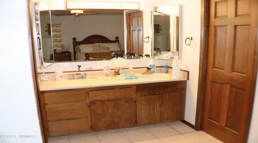 Vanity in Master Bath