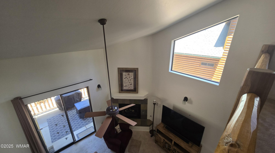LOFT OPEN TO GREAT ROOM