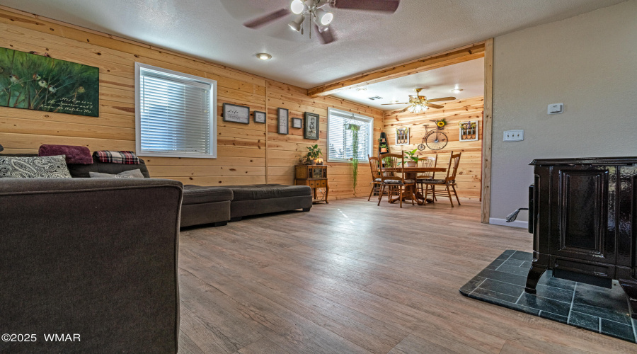 Living Room and Stove