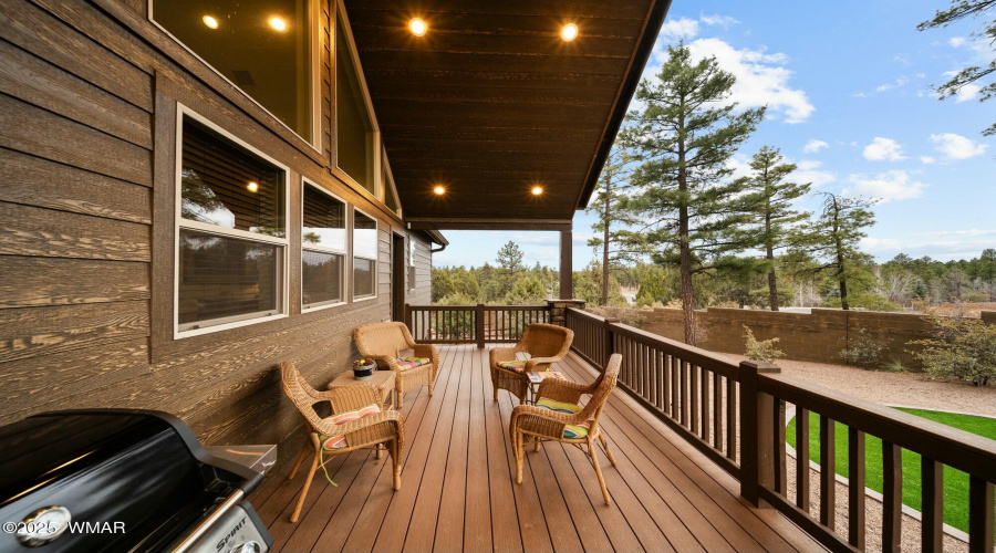 Back Covered Deck