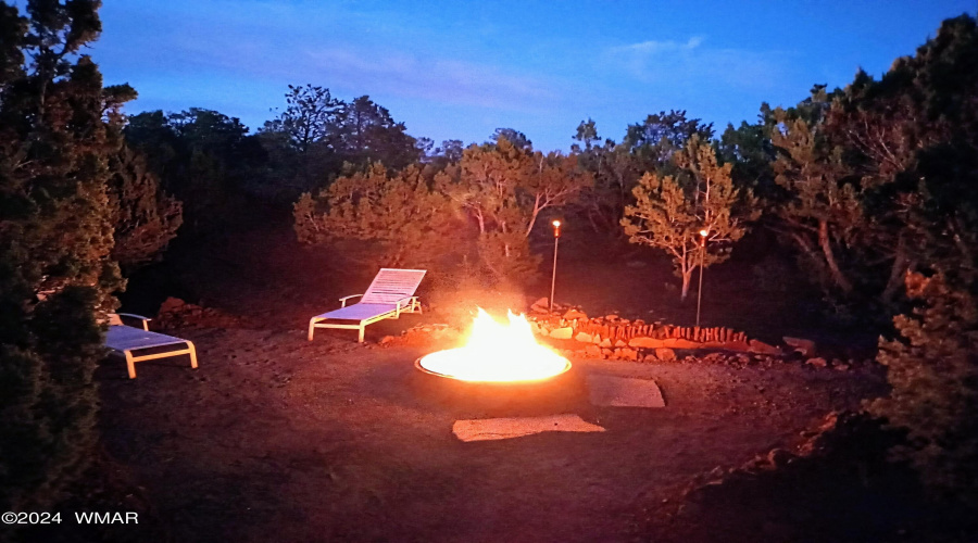 Fire Pit - Night shot