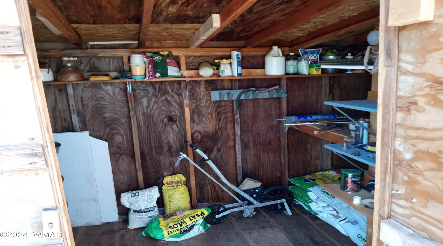 Shed Interior