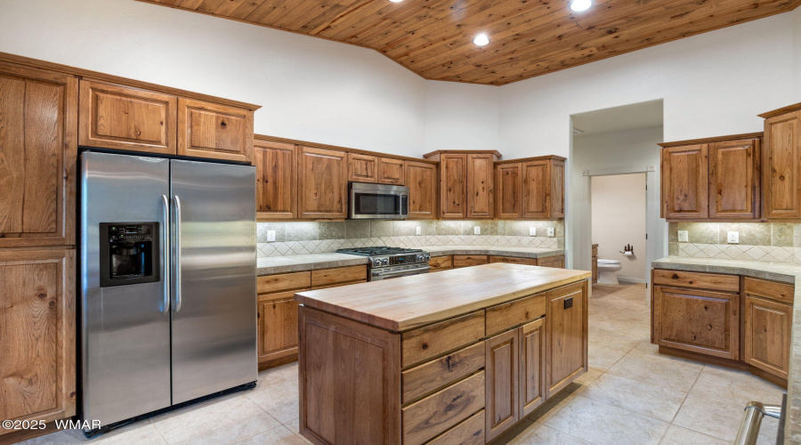 Kitchen with Stainless Steel Appliances