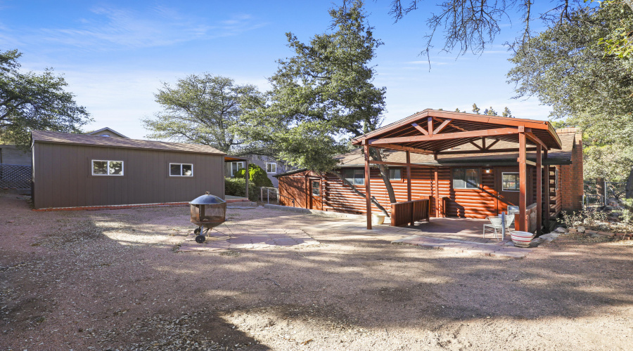 Back Yard and Shed