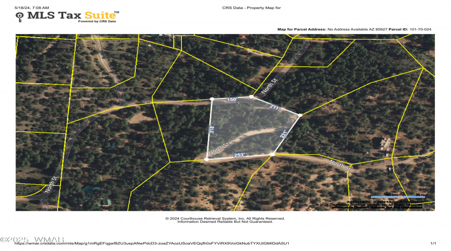 AERIAL LOT 24 NOBLE MT ESTATES