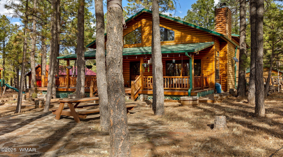 CABIN IN THE PINES