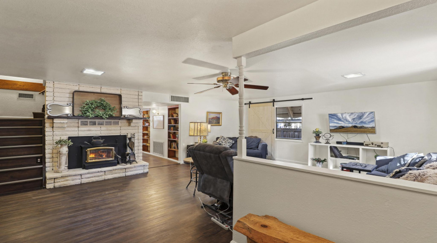 Entryway living room