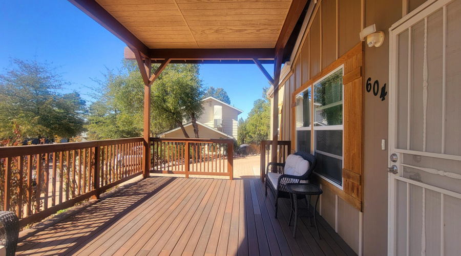 Front Porch side view