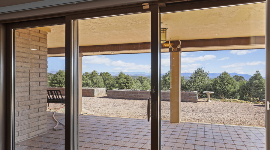 Covered Back Deck