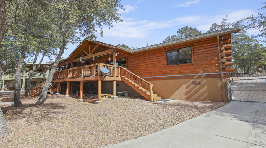 Covered Back Porch