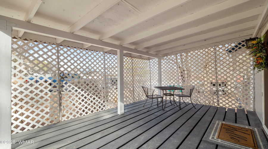 Covered Deck