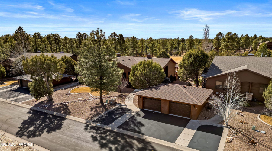 Aerial View of Home & Neighbors