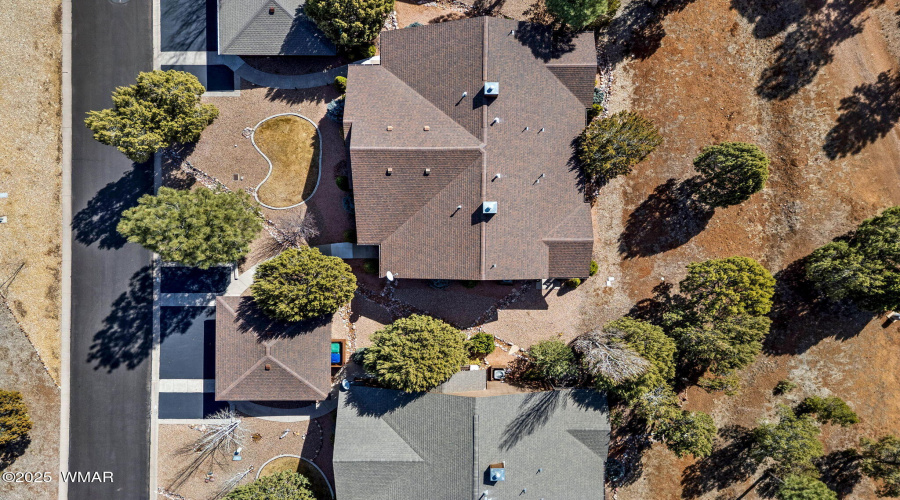 Aerial View of Home