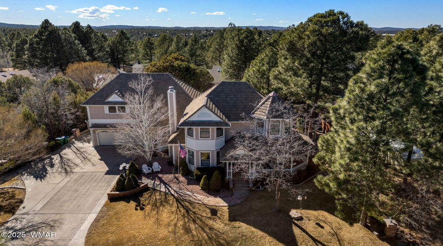 Aerial View of Home