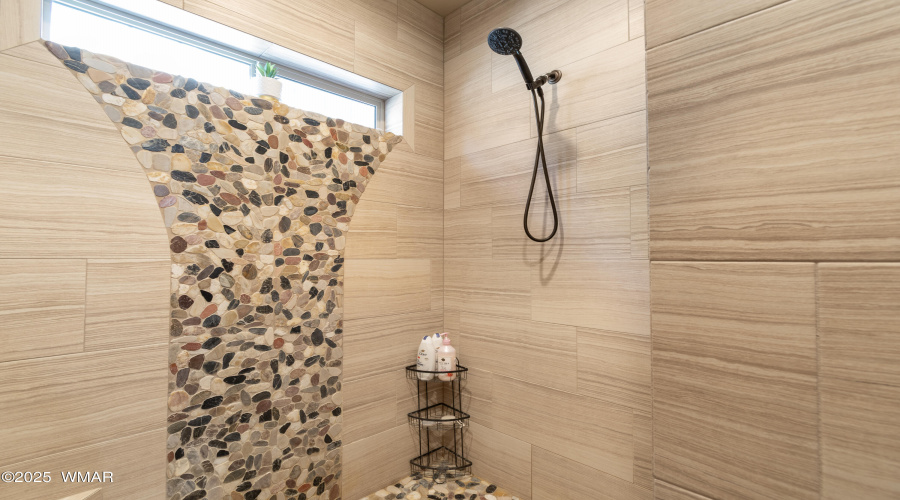 Custom Tiled Master Shower