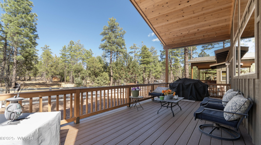 Covered Back Deck