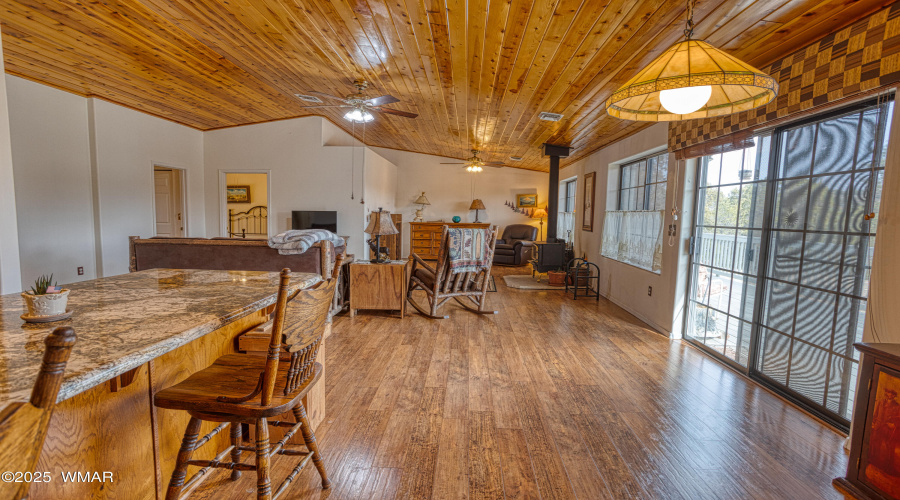 Great room and breakfast bar