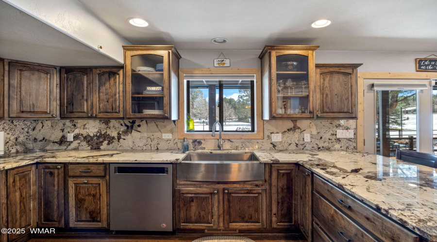 Kitchen with Stainless Steel Appliances