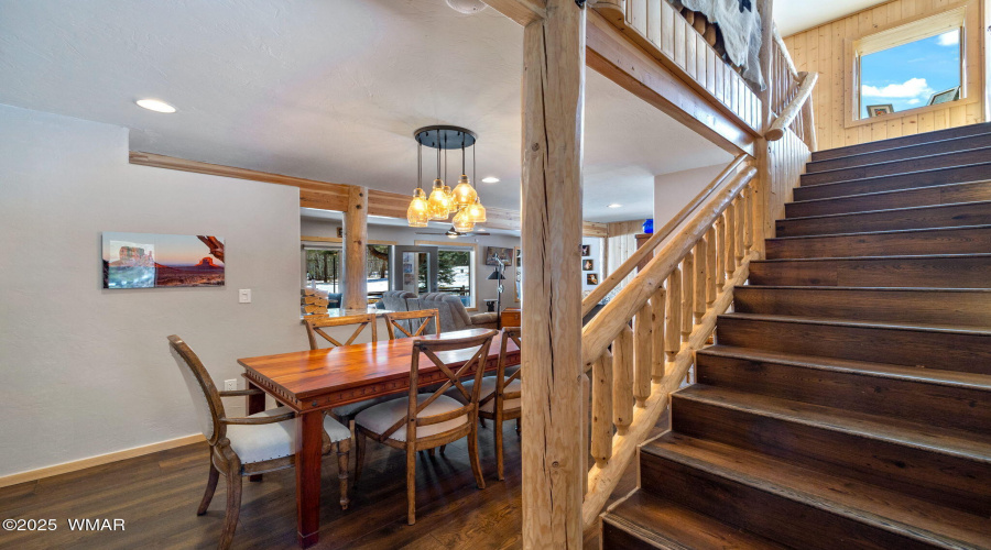 Dining Area & Stairs