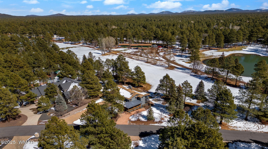 Aerial View of Community