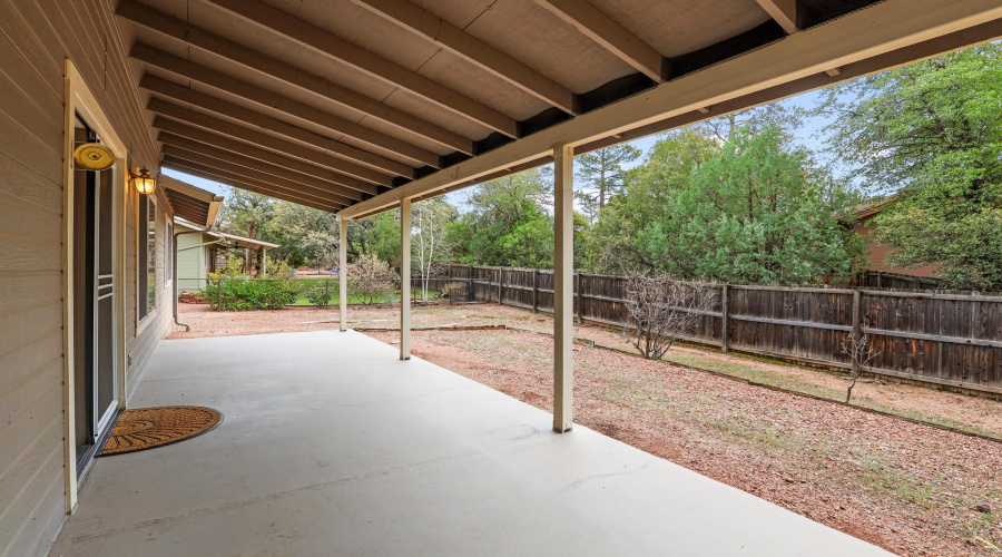 Covered Deck off Great Room