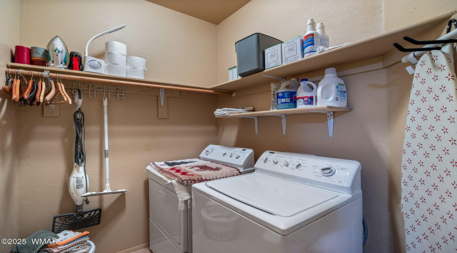 Laundry downstairs