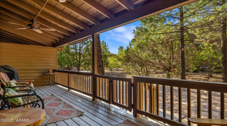 Covered deck