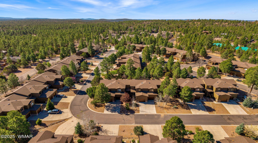 aerial of community