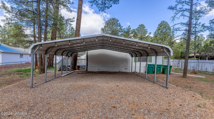 Two car carport