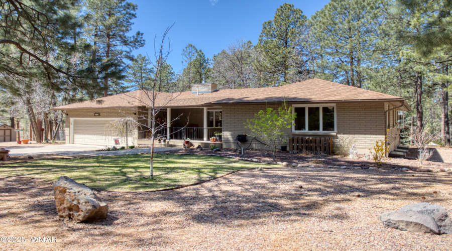 Front View of the Home