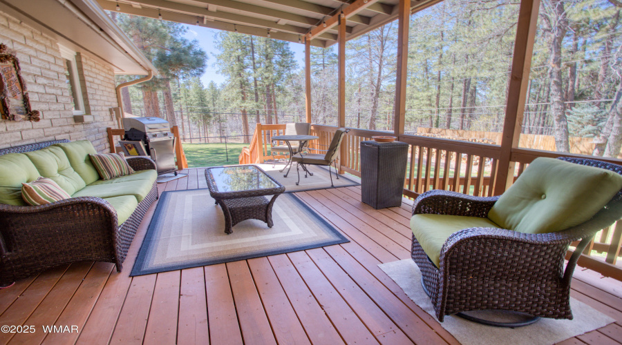 Back Covered Deck