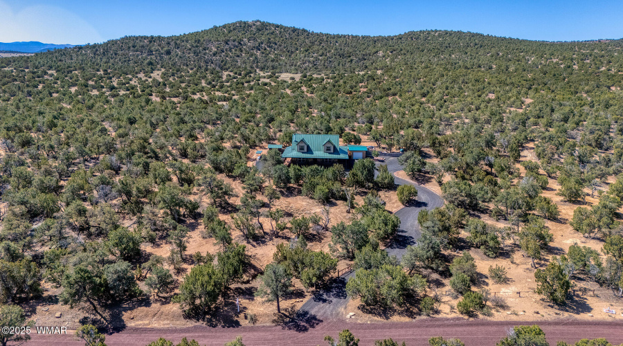 State land behind home