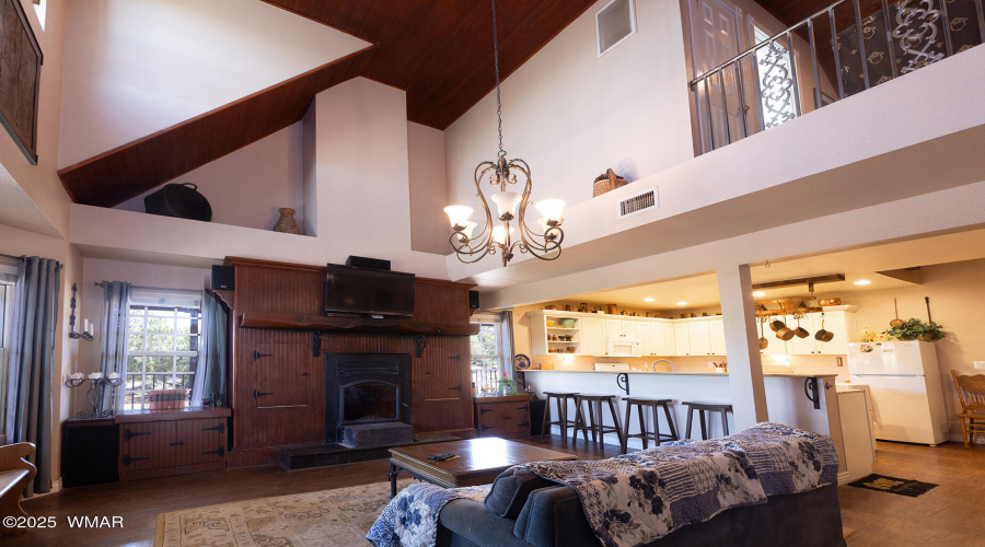 Vaulted ceilings