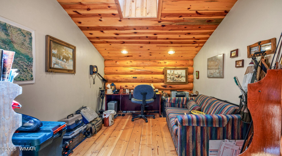 Upstairs den
