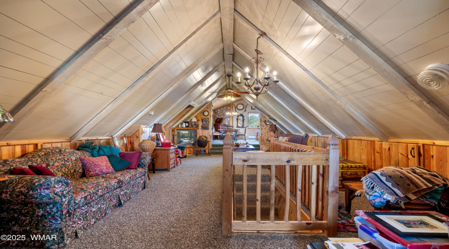 Loft upstairs