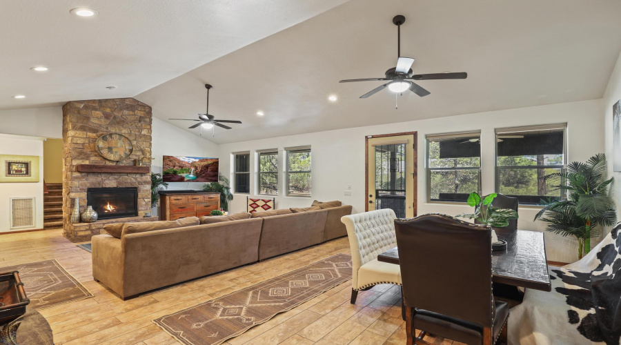 Family Room and Dining