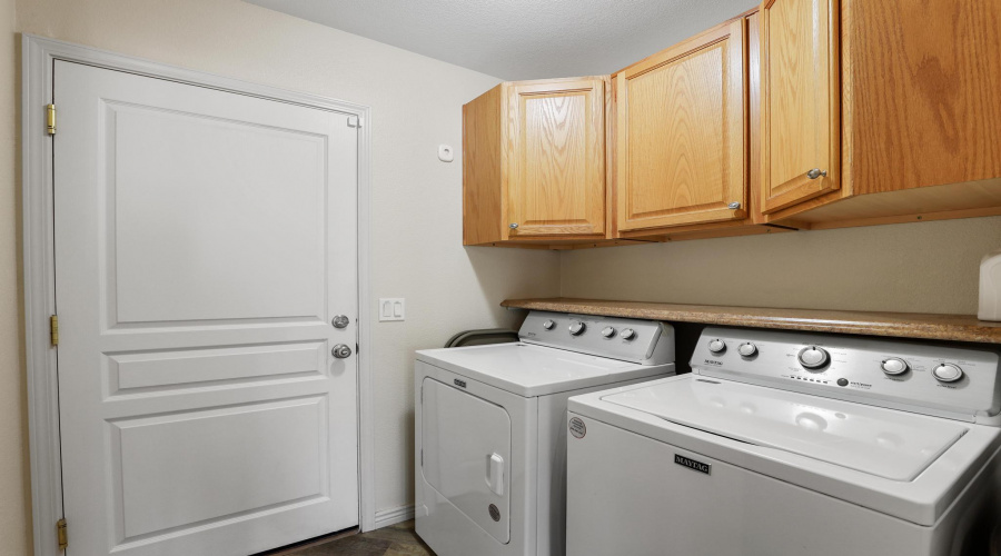 Laundry to garage