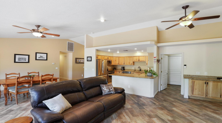 Vaulted ceilings
